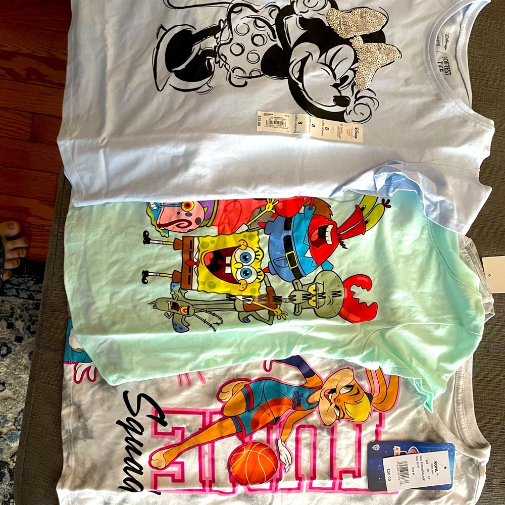3 girls shirts